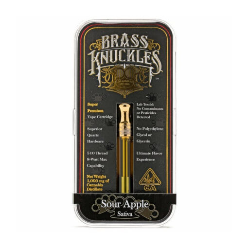 Buy Brass Knuckles Sour Apple cartridge online